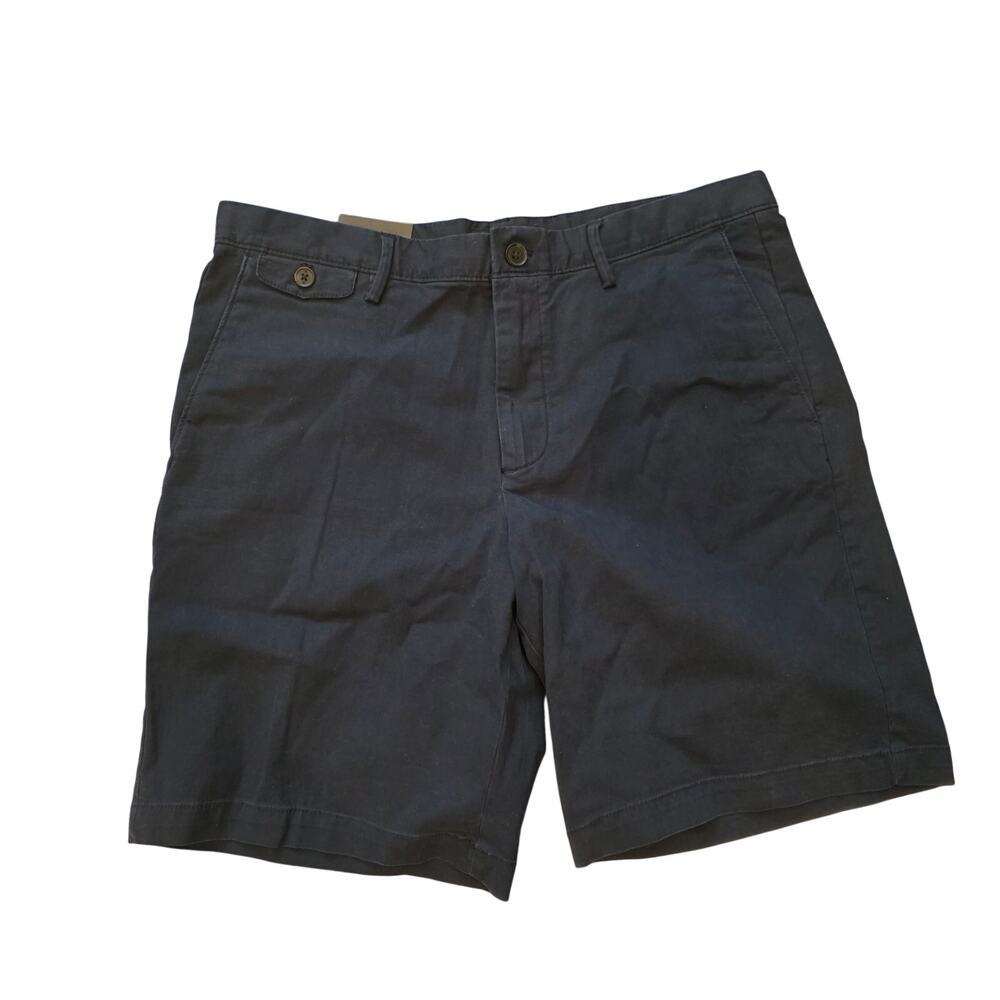 NWT Banana Republic navy lived-in chino shorts  sz 35